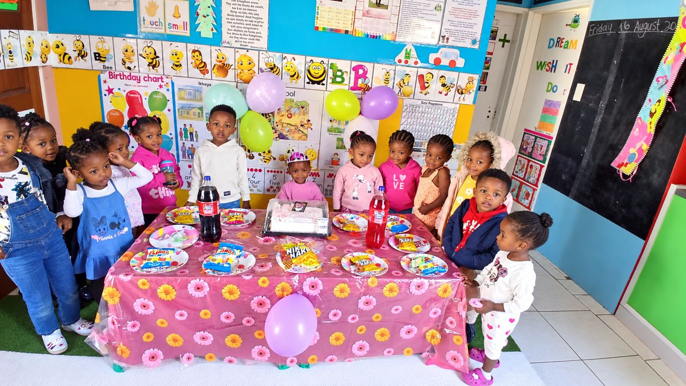 Classroom birthday celebration